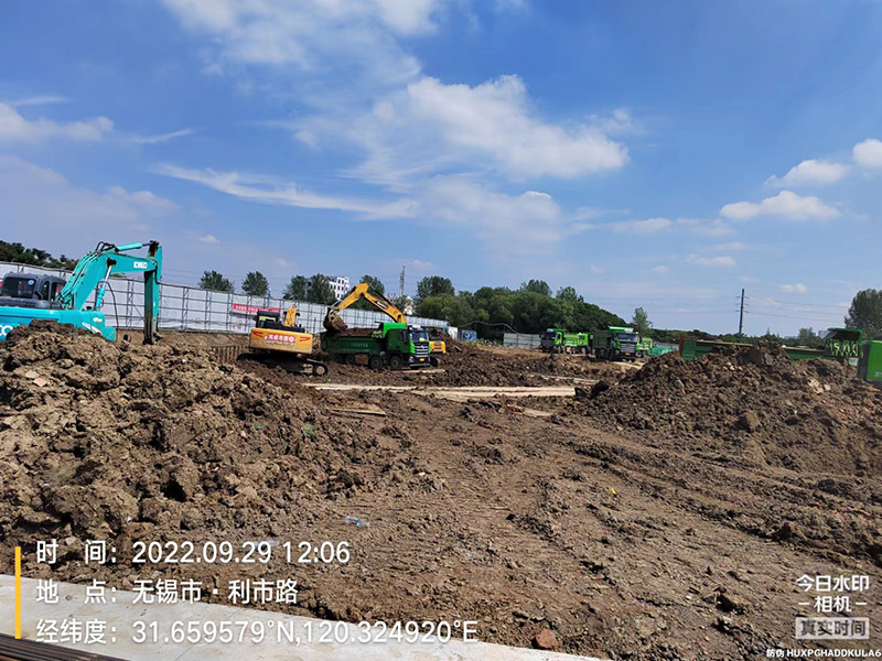 惠山黨校改造及新建項目施工現(xiàn)場
