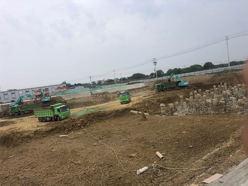 安置房新建工程施工現(xiàn)場